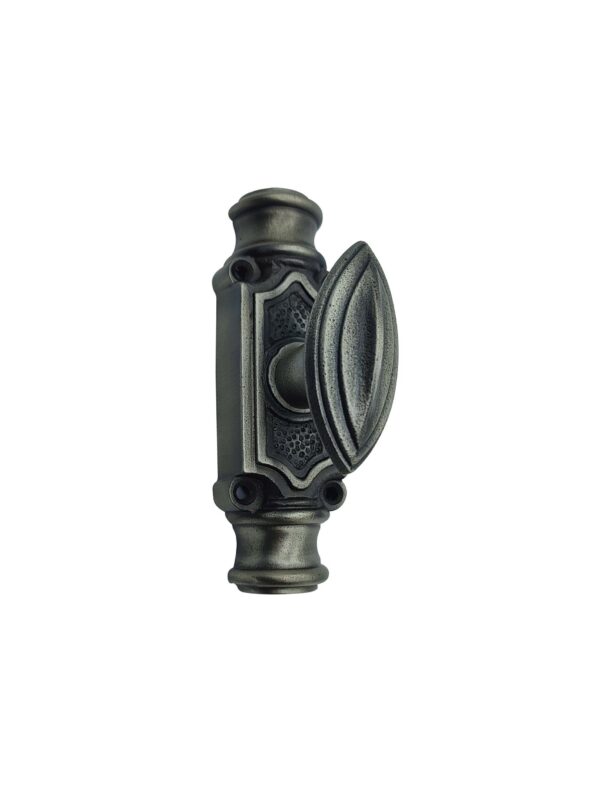 Victorian plain stepped espagnolette bolt/Cremone bolt upto 6 FT 4 “- antique pewter - Image 8