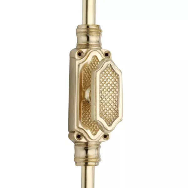 Lattice Door Brass Espagnolette Bolt - Upto 9 feet Doors
