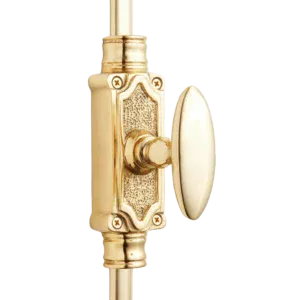 Oval Knob Stephaney Espagnolette Lock Bolt for up to 9 Feet High Doors & Windows