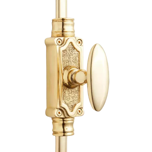 Oval Knob Stephaney Espagnolette Lock Bolt for up to 9 Feet High Doors & Windows