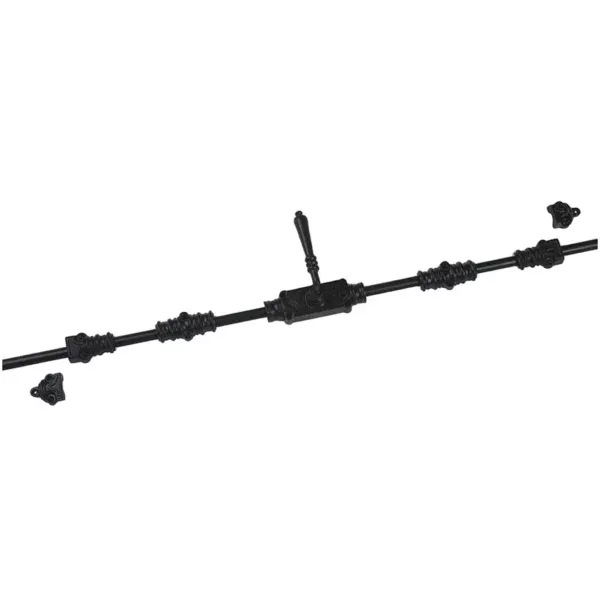 Lever Handle Espagnolette/Crémone Lock Bolt for up to 9' tall Doors/Windows - Antique Black - Image 5