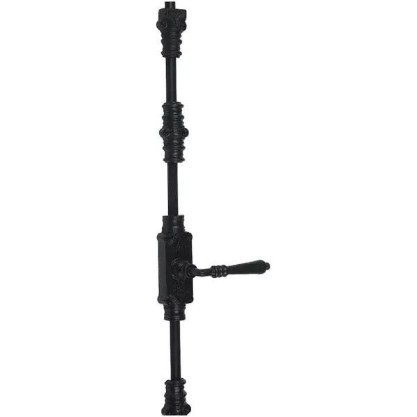 Lever Handle Espagnolette/Crémone Lock Bolt for up to 9' tall Doors/Windows - Antique Black - Image 2