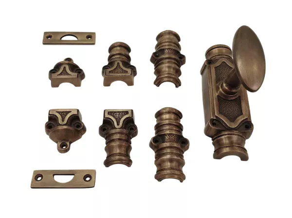 Limited Edition - Antique Brass Stephaney Espagnolette Bolt - Image 2